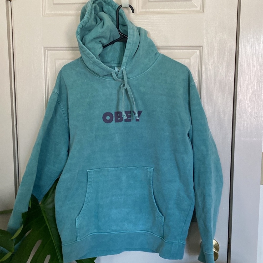 OBEY Heavyweight Hoodie Sweatshirt